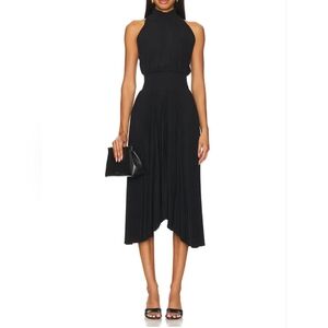 A.L.C. Renzo Black Midi Dress | Size 2